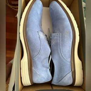 Stacy Adams Blue suede shoes
